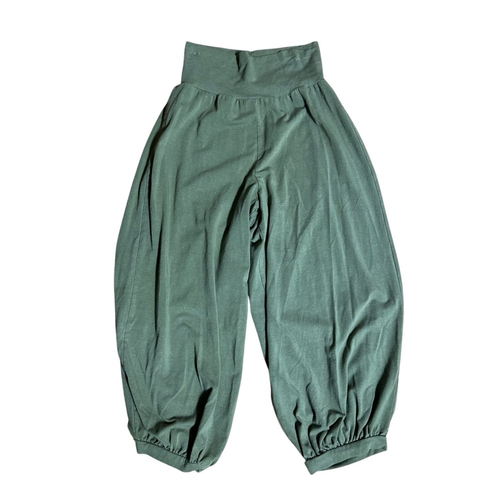 Bryn Walker green bubble style full
Length pants tagged XXS oversized fit small
